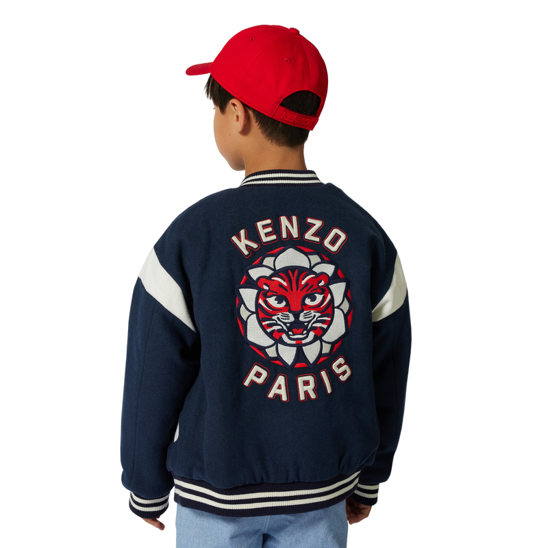 Katoenen pet met borduurwerk KENZO KIDS 
                        UNISEX
