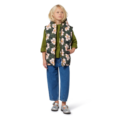 Asymmetrische denim broek KENZO KIDS GIRL