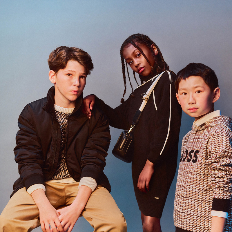 Gebreide trui BOSS 
                        BOY