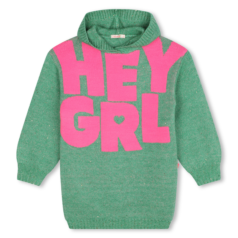 Jurk met capuchon en lovertjes BILLIEBLUSH 
                        GIRL