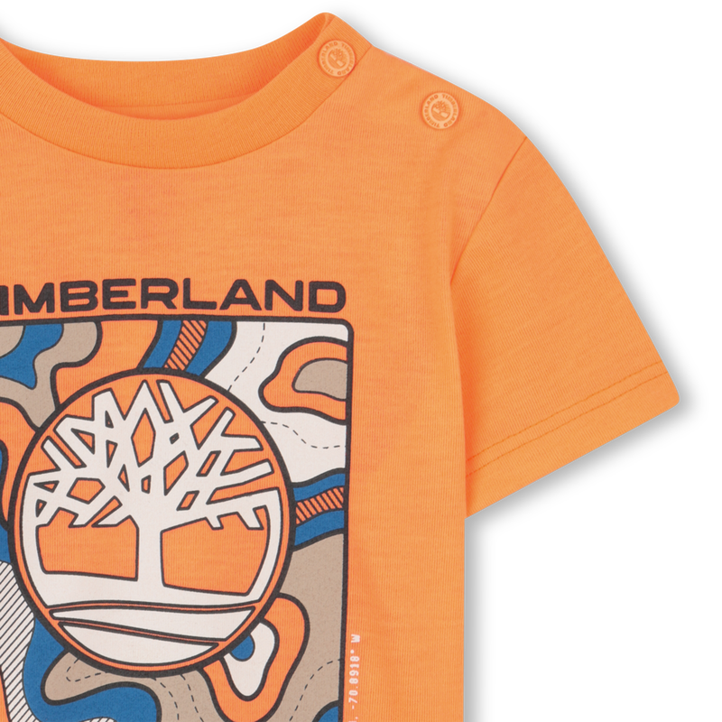 T-SHIRT MET KORTE MOUWEN TIMBERLAND 
                        BOY