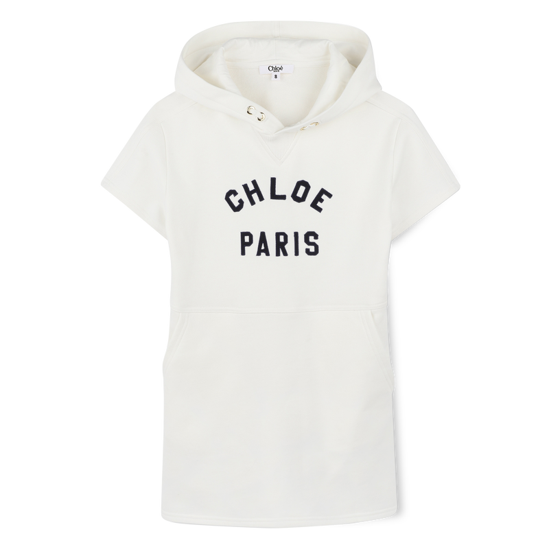 Fleece jurk met capuchon CHLOE 
                        GIRL