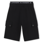 Bermuda met elastische taille KARL LAGERFELD KIDS 
                    BOY