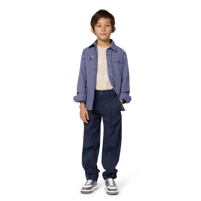 Katoenen jacquard overhemd GIVENCHY 
                        BOY