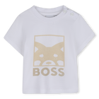 T-shirt met korte mouwen BOSS 
                    BOY