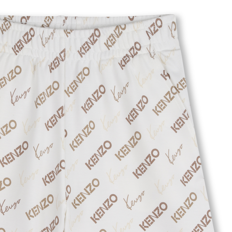 BERMUDA MET OPGESTIKTE ZAKKEN KENZO KIDS 
                        UNISEX