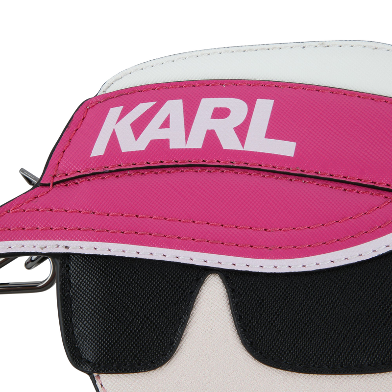 Verstelbare handtas met rits KARL LAGERFELD KIDS 
                        GIRL