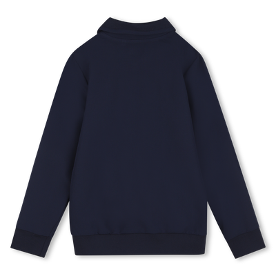 Synthetische stoffen cardigan BOSS JONGEN