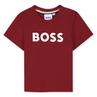 T-shirt met korte mouwen BOSS 
                    BOY