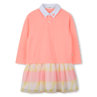 Bi-materiaal jurk BILLIEBLUSH 
                    MEISJE