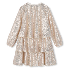 Jurk met ruches met pailletten BILLIEBLUSH 
                    GIRL