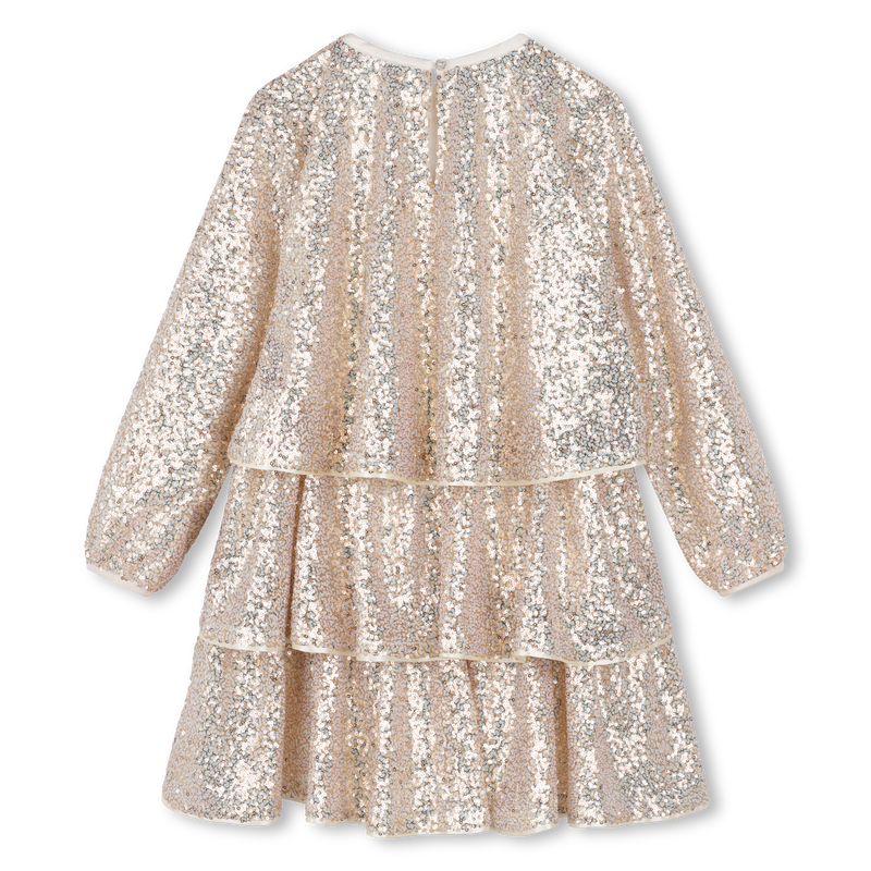 Jurk met ruches met pailletten BILLIEBLUSH 
                        GIRL