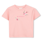 T-shirt met korte mouwen GIVENCHY 
                    GIRL