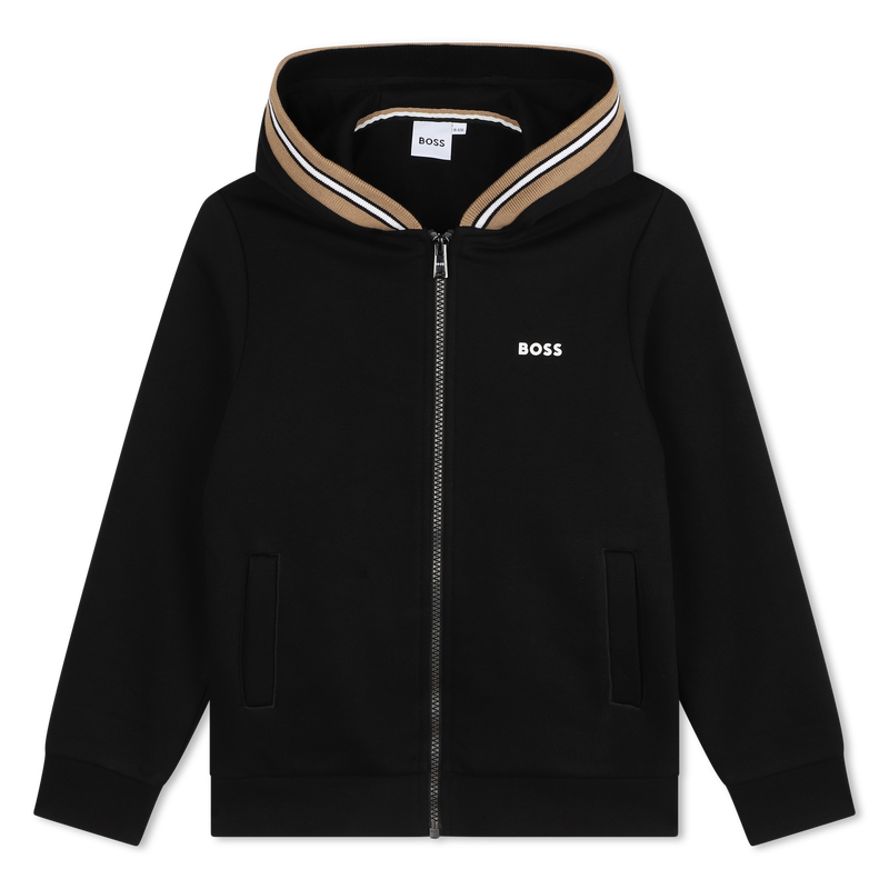 Vest met rits en capuchon BOSS 
                        BOY