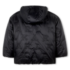 Polyester donsjack met capuchon KARL LAGERFELD KIDS 
                    BOY