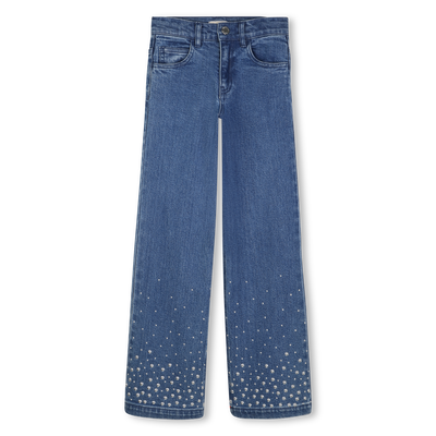 JEANS MET VERSTELBARE TAILLE MICHAEL KORS GIRL