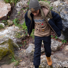 Fleece joggingbroek TIMBERLAND 
                    BOY