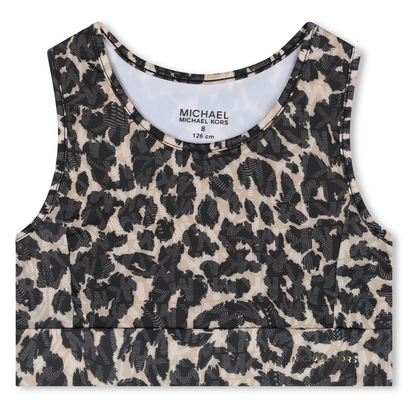 Topje met luipaardprint MICHAEL KORS 
                        GIRL