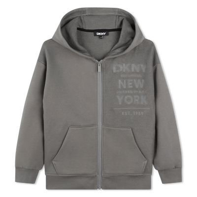 Fleece vest van katoen DKNY BOY