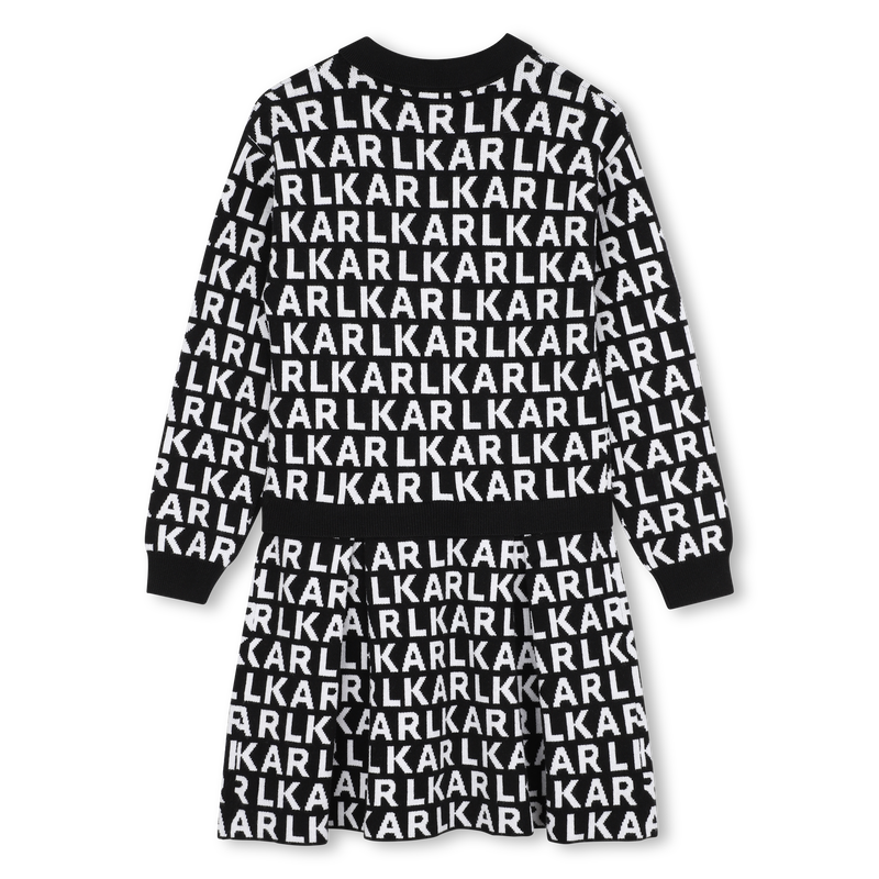 Polo jurk KARL LAGERFELD KIDS 
                        GIRL