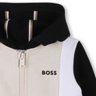 Fleece vest met capuchon BOSS 
                    JONGEN