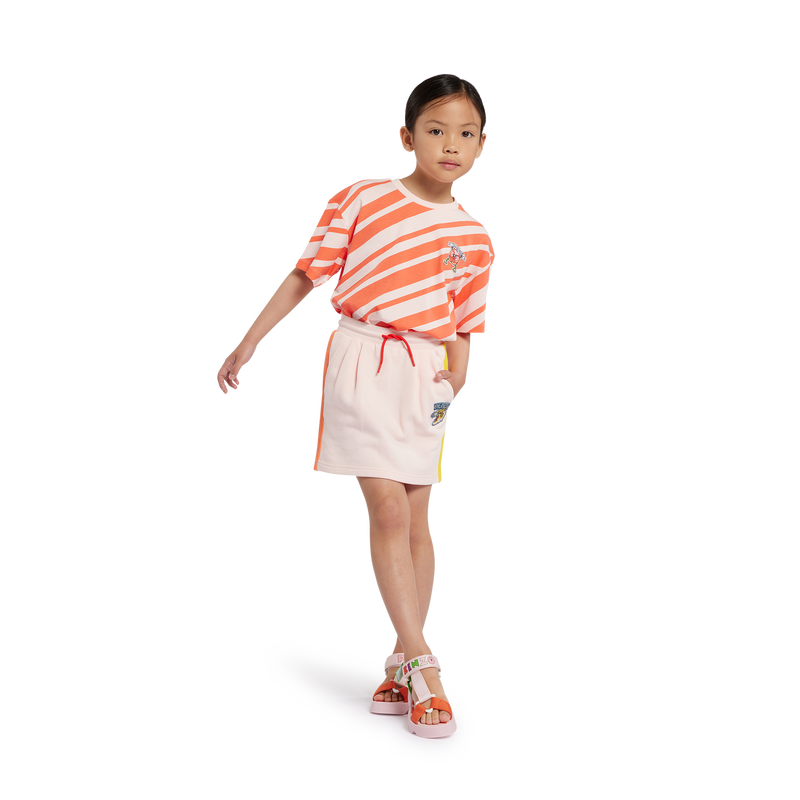 Fleece rok met zakken KENZO KIDS 
                        GIRL