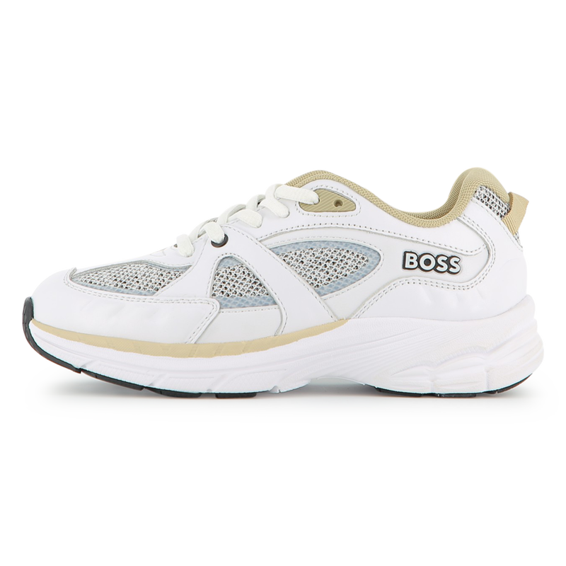 SNEAKERS MET VETERS BOSS 
                        BOY