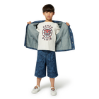 Bermuda van spijkerstof KENZO KIDS 
                    BOY