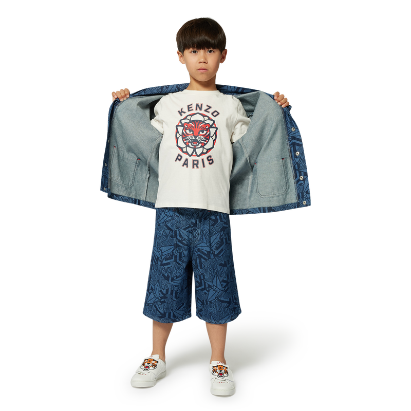 Bermuda van spijkerstof KENZO KIDS 
                        BOY