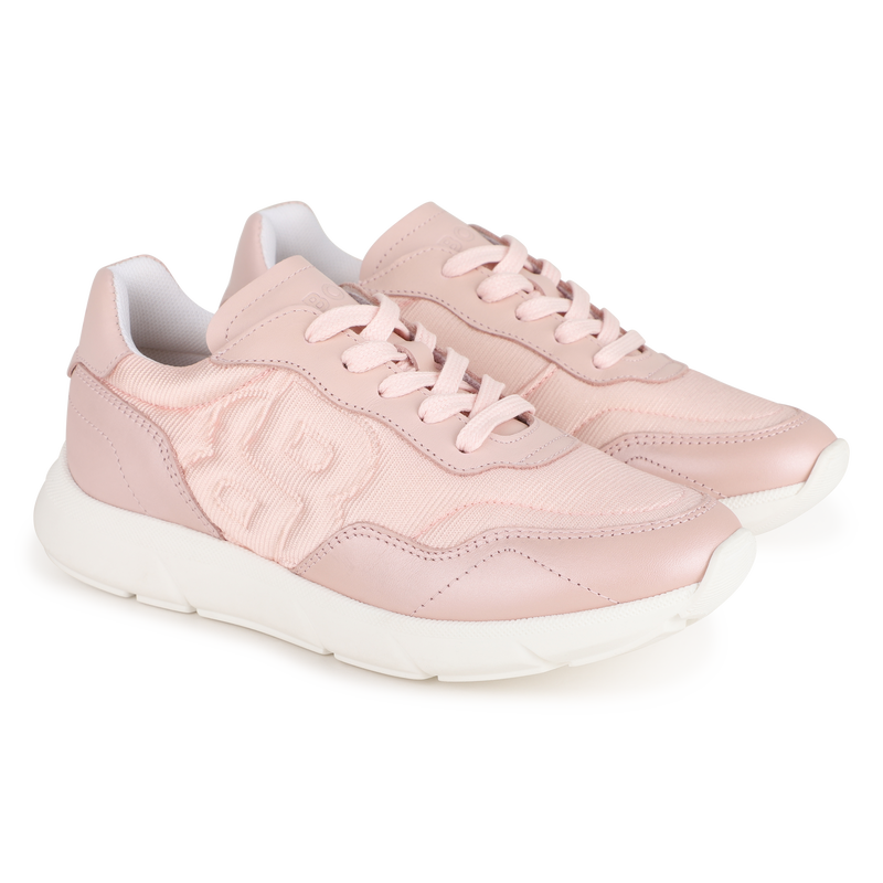 SNEAKERS MET VETERS BOSS 
                        GIRL