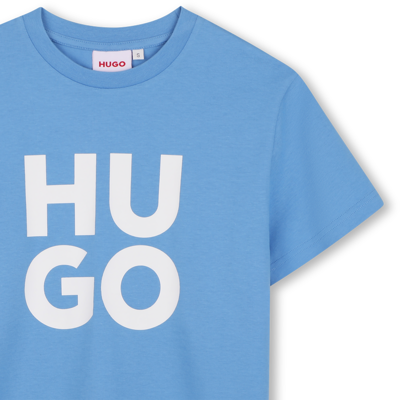 T-shirt met korte mouwen HUGO 
                        JONGEN