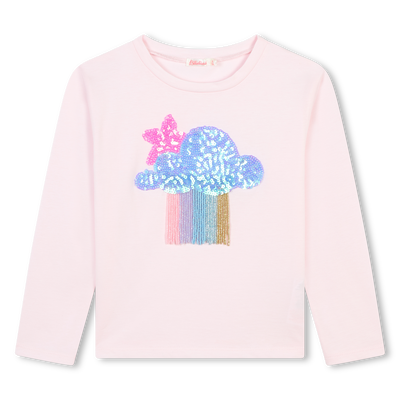Katoenen T-shirt lange mouwen BILLIEBLUSH GIRL