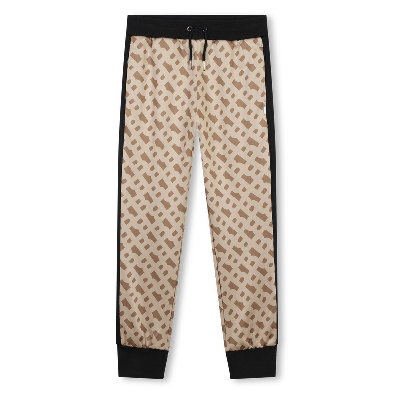 Joggingbroek met monogram BOSS 
                        GIRL