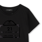 T-SHIRT KORTE MOUWEN KARL LAGERFELD KIDS 
                    MEISJE