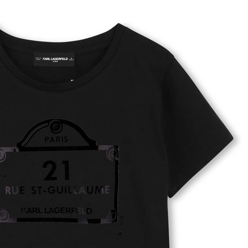 T-SHIRT KORTE MOUWEN KARL LAGERFELD KIDS 
                        GIRL