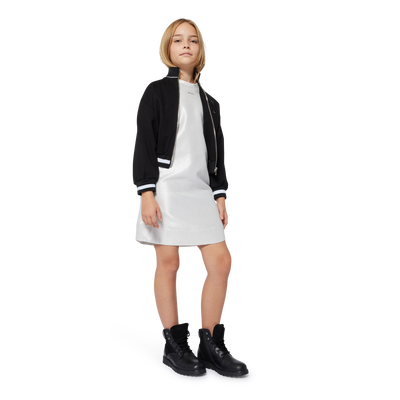 Geborduurde vest met streepjes BOSS GIRL