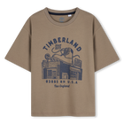 T-shirt met korte mouwen, KAKI, hi-res