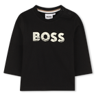 T-shirt met lange mouwen BOSS 
                    BOY