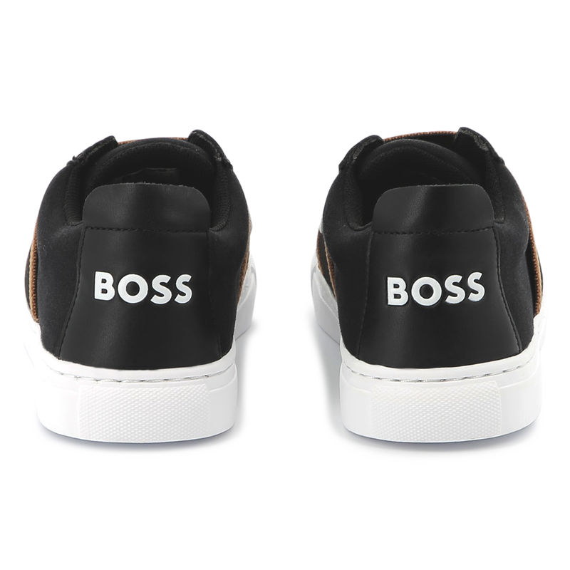 Sneakers van twee materialen BOSS 
                        JONGEN