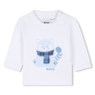 T-shirt met lange mouwen BOSS 
                    BOY