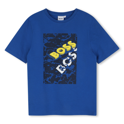 T-SHIRT MET KORTE MOUWEN BOSS BOY
