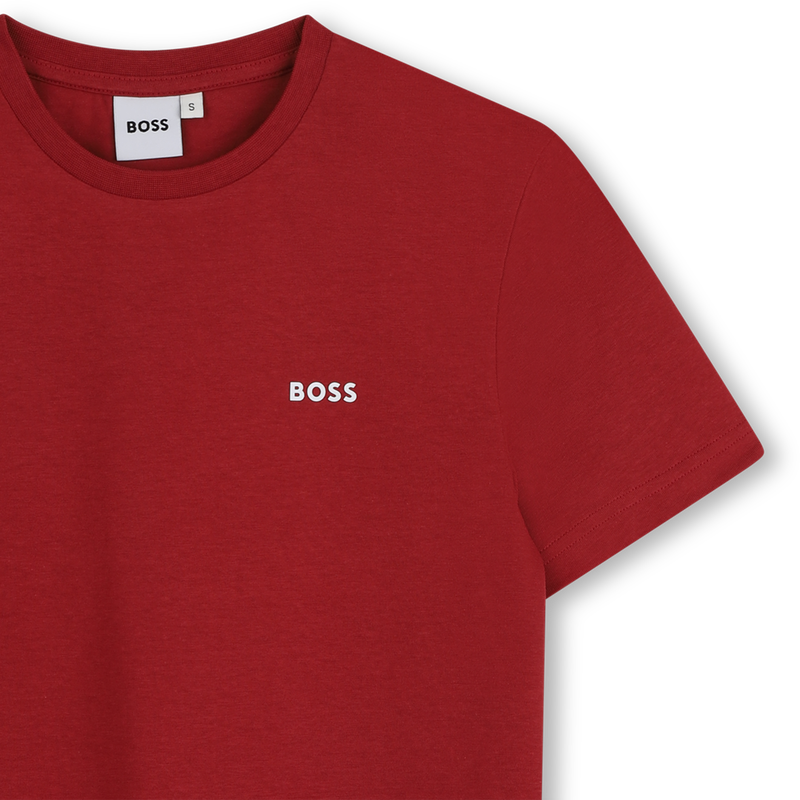 T-shirt met korte mouwen BOSS 
                        JONGEN