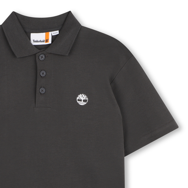POLOSHIRT MET KORTE MOUWEN EN LOGO TIMBERLAND 
                        BOY