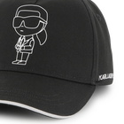 Verstelbare katoenen pet KARL LAGERFELD KIDS 
                    BOY