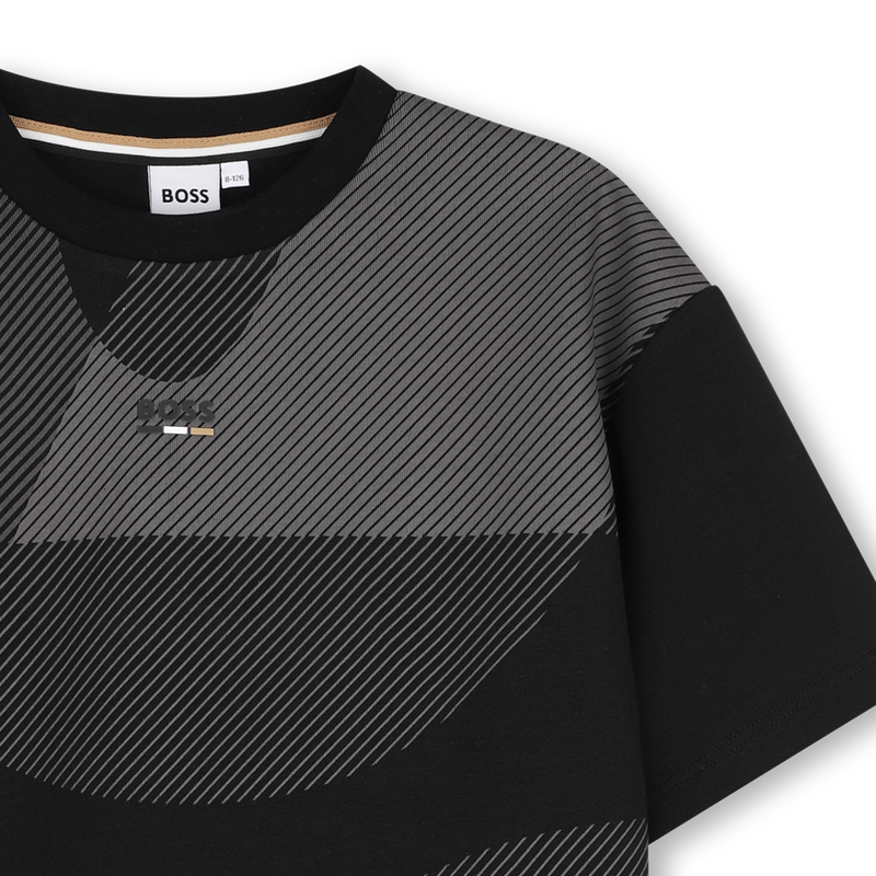 T-shirt met korte mouwen BOSS 
                        BOY