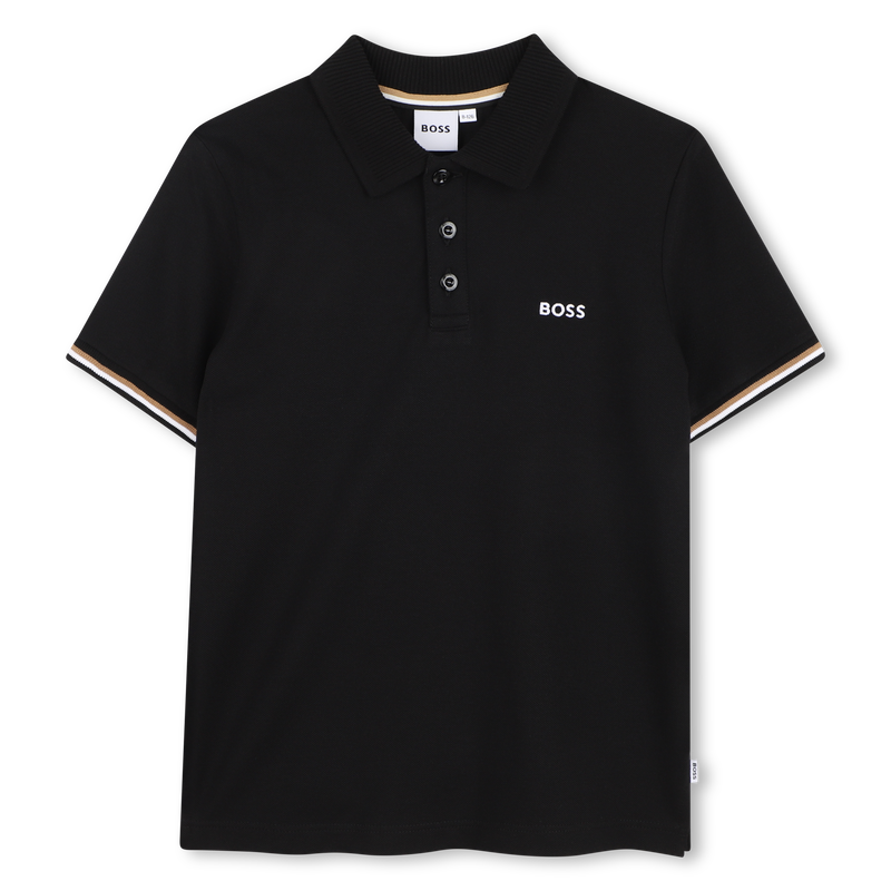 POLOSHIRT MET KORTE MOUWEN BOSS 
                        BOY