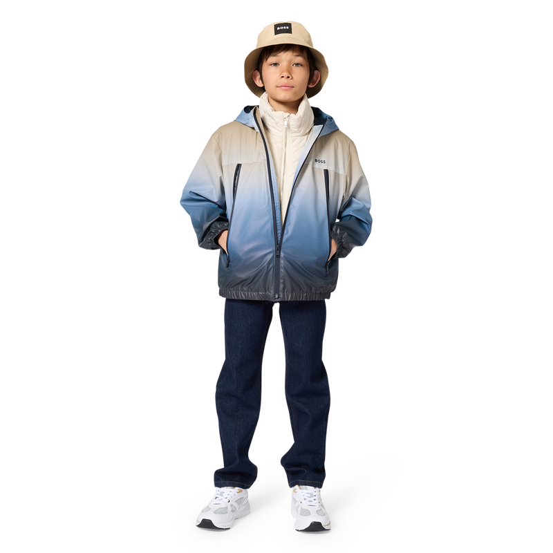 SNEAKERS MET VETERS BOSS 
                    BOY