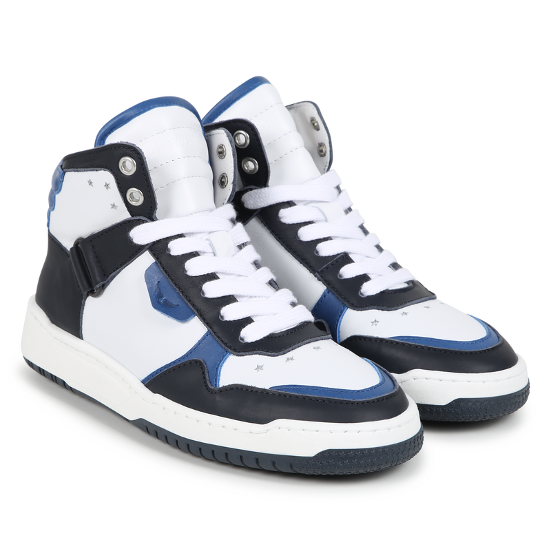 Leren sneakers met rits ZADIG & VOLTAIRE 
                        BOY