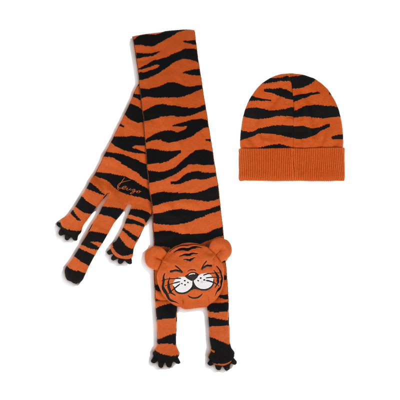 Sjaal en muts set KENZO KIDS 
                        UNISEX