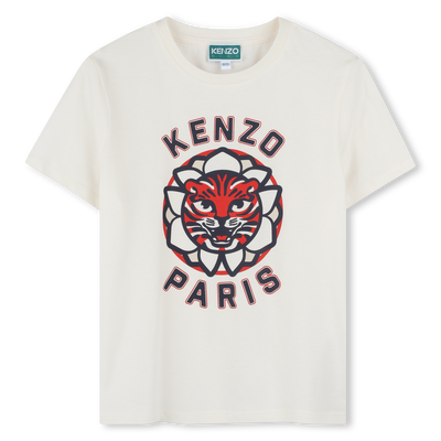 Katoenen T-shirt, korte mouwen KENZO KIDS UNISEX